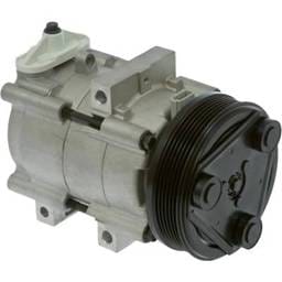 New 6-Groove Pulley A/C Compressor Compatible With Ford Mazda Mercury Cougar Base 6 Cyl 2.5L Mariner