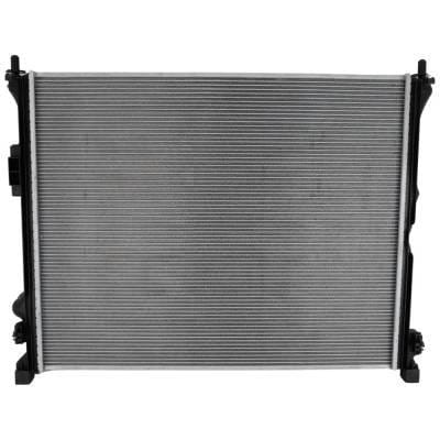 New Aluminum Radiator Compatible With Mercedes Benz Gls450 4Matic 6 Cyl 3.0L Gle350 4Matic 4 Cyl thumbnail 7