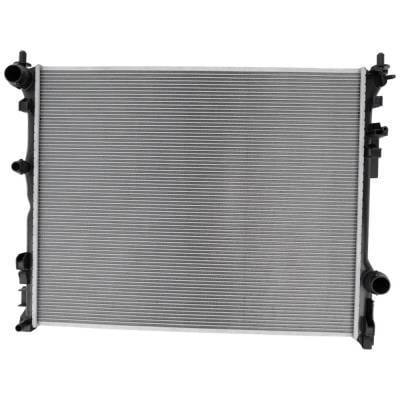 New Aluminum Radiator Compatible With Mercedes Benz Gle450 4Matic 6 Cyl 3.0L Gle350 Base 4 Cyl 2.0L thumbnail 3