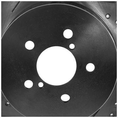 New Cross-Drilled Brake Disc Compatible With Subaru Outback R Vdc Limited 6 Cyl 3.0L Legacy 2.5I thumbnail 6