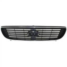 New Chrome Shell Grille Assembly Compatible With Kia Optima Ex 6 Cyl 2.7L 2006 New Body Style,