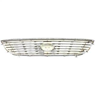 New Chrome Shell Grille Assembly Compatible With Kia Optima Ex 6 Cyl 2.7L 2006 New Body Style, thumbnail 7