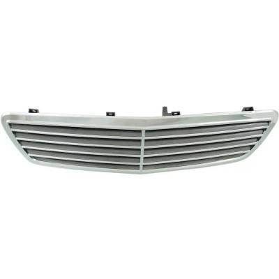 New Chrome Shell Grille Assembly Compatible With Mercedes Benz S500 4Matic 8 Cyl 5.0L S430 4Matic 8 thumbnail 7