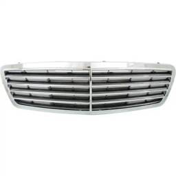 New Chrome Shell Grille Assembly Compatible With Mercedes Benz S65 Amg Base 12 Cyl 6.0L S500 Base 8