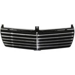 New Black Grille Assembly Compatible With Mercedes Benz 190D 2.2 4 Cyl 2.2L 190E 2.6 6 Cyl 2.6L 190D