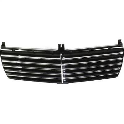 New Black Grille Assembly Compatible With Mercedes Benz 190D 2.2 4 Cyl 2.2L 190E 2.6 6 Cyl 2.6L 190D thumbnail 11
