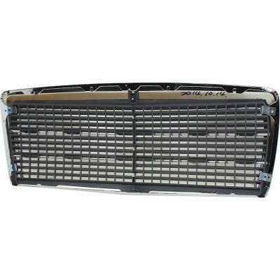 New Chrome Shell Grille Assembly Compatible With Mercedes Benz 190E 2.3 4 Cyl 2.3L 190D 2.2 4 Cyl thumbnail 3