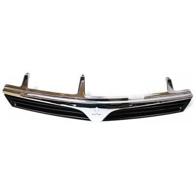 New Chrome Shell Grille Assembly Compatible With Mitsubishi Mirage Es 4 Cyl 1.8L Mirage De 4 Cyl thumbnail 9