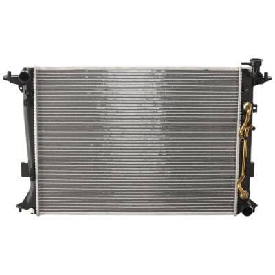 New Aluminum Radiator Compatible With Hyundai Genesis Coupe 2.0T R-Spec 4 Cyl 2.0L Genesis Coupe