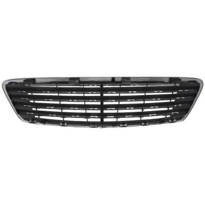 New Chrome Shell Grille Assembly Compatible With Mercedes Benz S430 Base 8 Cyl 4.3L S500 Guard 8 Cyl thumbnail 9