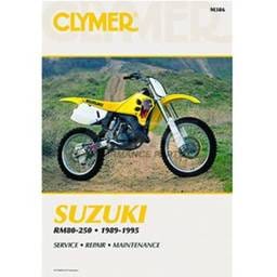 New Service Manual Compatible With Suzuki Rm 80 Hp Rm 125 Hp Rm 250 Hp Rmx 250 Hp By M386