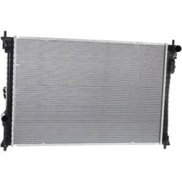 New Aluminum Radiator Compatible With Ford Police Interceptor Utility Base 6 Cyl 3.5L Explorer Sport