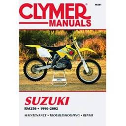 New Service Manual Compatible With Suzuki Rm 250 Hp By M401