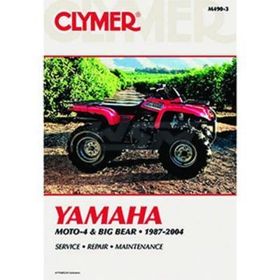 New Service Manual Compatible With Yamaha Yfm 350 Hp 1987-1990,1992-1995 Big Bear 400 Hp By M490-3