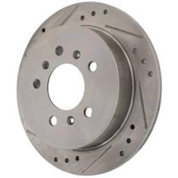 New Cross-Drilled Brake Disc Compatible With Buick Chevrolet Monte Carlo Ls 6 Cyl 3.5L Monte Carlo