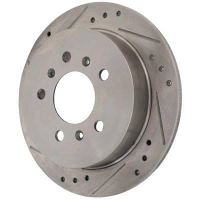 New Cross-Drilled Brake Disc Compatible With Buick Chevrolet Monte Carlo Ltz 6 Cyl 3.9L Impala Ss 8