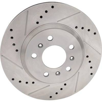 New Cross-Drilled Brake Disc Compatible With Buick Chevrolet Monte Carlo Lt 6 Cyl 3.9L Impala Lt 6 thumbnail 5