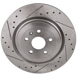 New Cross-Drilled Brake Disc Compatible With Cadillac Chevrolet Camaro Zl1 8 Cyl 6.2L Cts V 8 Cyl