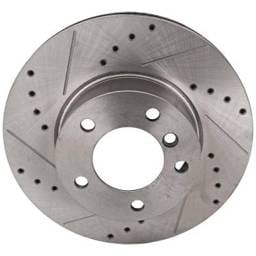 New Cross-Drilled Brake Disc Compatible With Bmw 325Xi Base 6 Cyl 3.0L 328Xi Base 6 Cyl 3.0L 328I