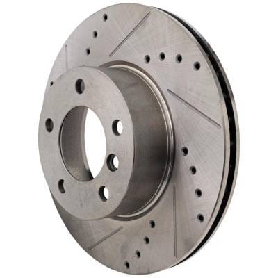 New Cross-Drilled Brake Disc Compatible With Bmw 325Xi Base 6 Cyl 3.0L 328Xi Base 6 Cyl 3.0L 328I thumbnail 3