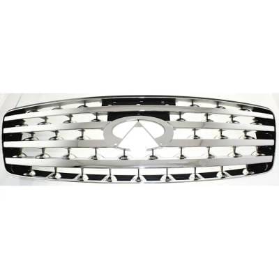New Chrome Grille Assembly Compatible With Infiniti Fx35 Base 6 Cyl 3.5L Fx45 Base 8 Cyl 4.5L