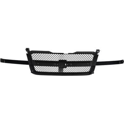 New Grille Assembly Compatible With Chevrolet Silverado 1500 Ss 8 Cyl 6.0L Silverado 1500 Classic Ss thumbnail 7