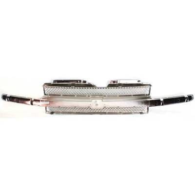 New Chrome Grille Assembly Compatible With Chevrolet Trailblazer Ltz 6 Cyl 4.2L Trailblazer North thumbnail 7