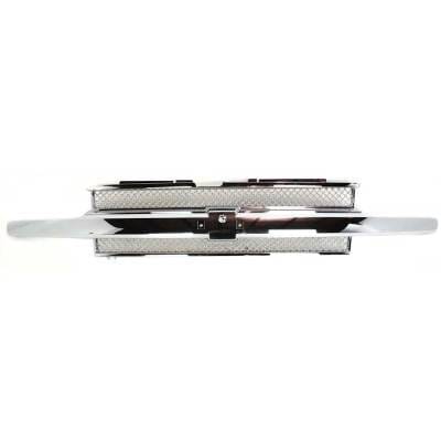 New Chrome Grille Assembly Compatible With Chevrolet Trailblazer Ltz 6 Cyl 4.2L Trailblazer North