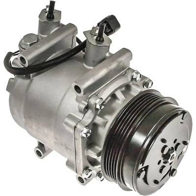 New 5-Groove Pulley A/C Compressor Compatible With Honda Fit Sport 4 Cyl 1.5L Fit Dx-A 4 Cyl 1.5L
