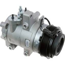 New 6-Groove Pulley A/C Compressor Compatible With Ford Mustang Shelby Gt500 8 Cyl 5.2L Mustang Gt