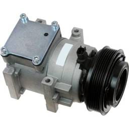 New 6-Groove Pulley A/C Compressor Compatible With Ford Fiesta Sel 4 Cyl 1.6L Fiesta Ses 4 Cyl 1.6L