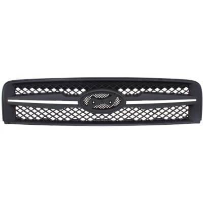 New Black Grille Assembly Compatible With Hyundai Tucson Se 6 Cyl 2.7L Tucson Gls 6 Cyl 2.7L Tucson