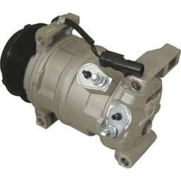 New 6-Groove Pulley A/C Compressor Compatible With Chrysler Dodge Volkswagen Grand Caravan C/V 6 Cyl