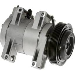 New 6-Groove Pulley A/C Compressor Compatible With Nissan Rogue S Krom 4 Cyl 2.5L Rogue Sl 4 Cyl