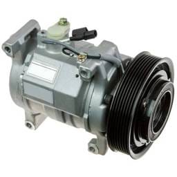 New 7-Groove Pulley A/C Compressor Compatible With Honda Accord Ex 4 Cyl 2.4L Accord Se 4 Cyl 2.4L
