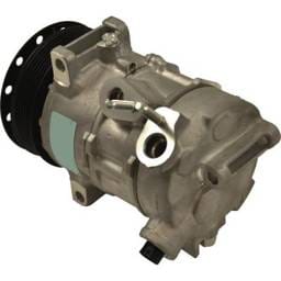 New 6-Groove Pulley A/C Compressor Compatible With Chrysler Dodge Avenger R/T 4 Cyl 2.4L Journey Avp