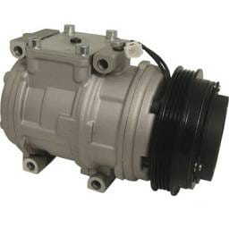 New 4-Groove Pulley A/C Compressor Compatible With Toyota T100 Dlx 6 Cyl 3.4L Tacoma Sr5 6 Cyl 3.4L