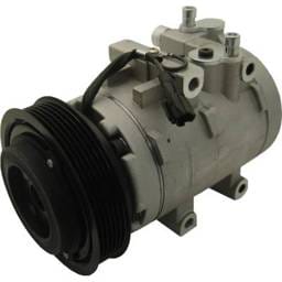 New 6-Groove Pulley A/C Compressor Compatible With Hyundai Kia Tucson Gl 6 Cyl 2.7L Sonata Glx 6 Cyl