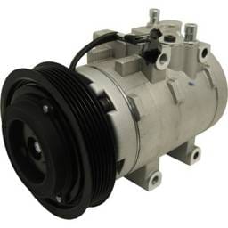 New 6-Groove Pulley A/C Compressor Compatible With Hyundai Santa Fe Limited 6 Cyl 3.5L Santa Fe Gls