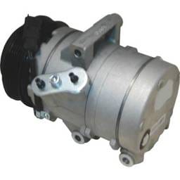 New 6-Groove Pulley A/C Compressor Compatible With Ford Mercury Fusion S 4 Cyl 2.5L Milan Base 4 Cyl