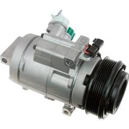 New 6-Groove Pulley A/C Compressor Compatible With Ford Lincoln Mercury Sable Premier 6 Cyl 3.5L