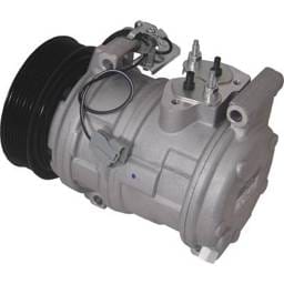New 7-Groove Pulley A/C Compressor Compatible With Honda Element Sc 4 Cyl 2.4L Element Lx 4 Cyl 2.4L