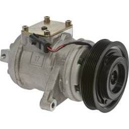 New 6-Groove Pulley A/C Compressor Compatible With Jeep Wrangler Unlimited 6 Cyl 4.0L Wrangler Se 6