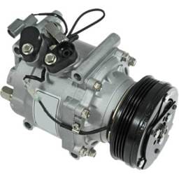 New 4-Groove Pulley A/C Compressor Compatible With Honda Civic Value Package 4 Cyl 1.6L Civic Vx 4