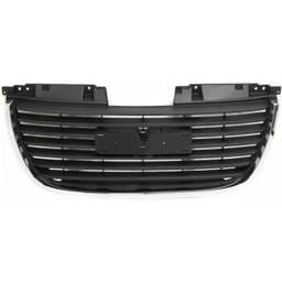 New Chrome/Textured Black Grille Assembly Compatible With Gmc Yukon Xl 1500 Slt 8 Cyl 6.2L Yukon Xl