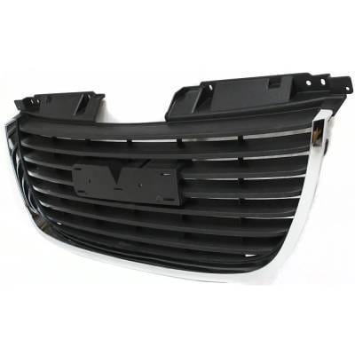 New Chrome/Textured Black Grille Assembly Compatible With Gmc Yukon Xl 1500 Slt 8 Cyl 6.2L Yukon Xl thumbnail 3
