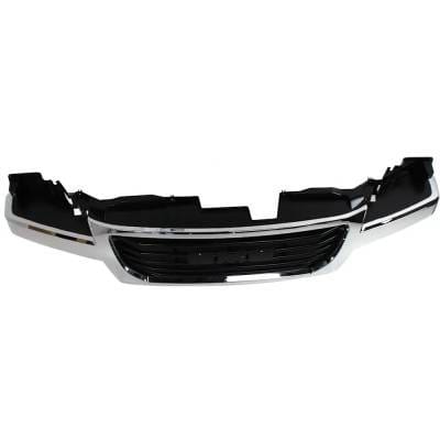 New Chrome/Black Insert Grille Assembly Compatible With Gmc Canyon Z85 Sl 5 Cyl 3.5L Canyon Z85 Sle thumbnail 11