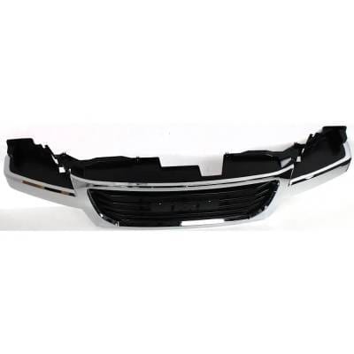 New Chrome/Black Insert Grille Assembly Compatible With Gmc Canyon Z85 Sl 5 Cyl 3.5L Canyon Z85 Sle thumbnail 13