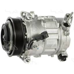 New 6-Groove Pulley A/C Compressor Compatible With Chrysler Jeep 200 S 4 Cyl 2.4L Grand Cherokee