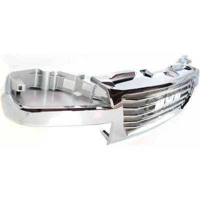 New Chrome/Horizontal Bar Grille Assembly Compatible With Gmc Canyon Z71 Sle 5 Cyl 3.5L Canyon Sl 5 thumbnail 5